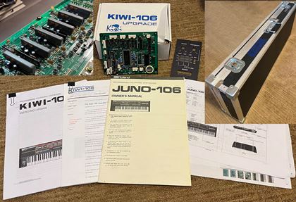 Roland-Juno-106 with Kiwi upgrade
